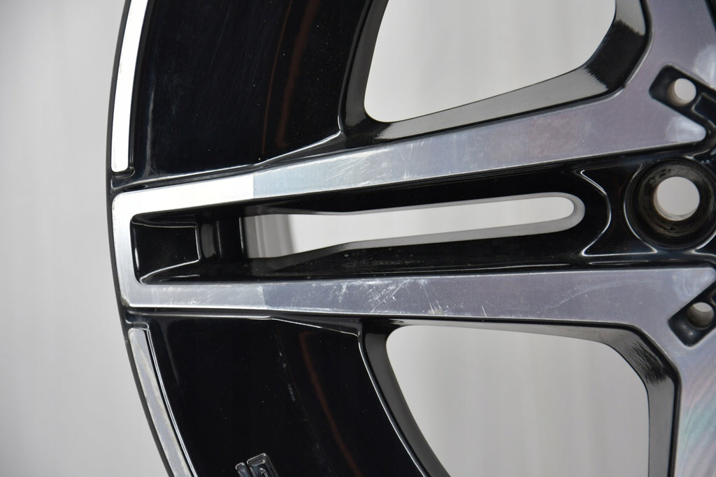 1x Alufelge 18 Zoll 7.5" 5x112 53ET Glanz Schwarz A2434011700 Mercedes-Benz Amg