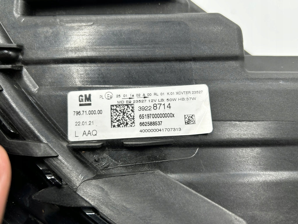 Frontscheinwerfer Opel Astra 39228714 Links Scheinwerfer Headlight SCH8153873658yc