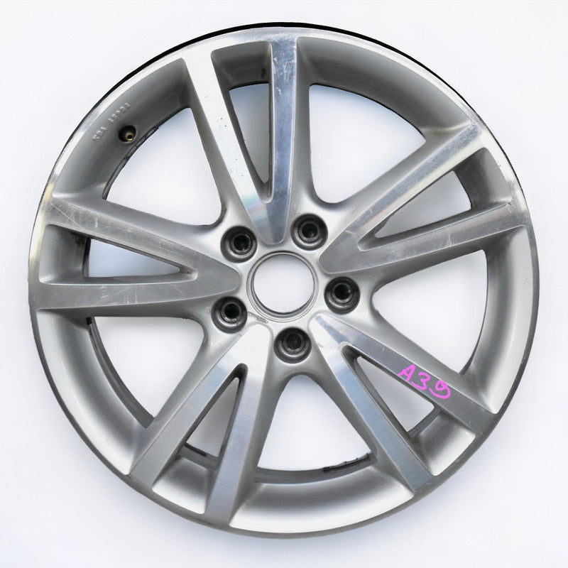 1x Alufelge 17 Zoll 7.0" 5x112 54ET Glanz Silber 1K5071497 VW Golf V Plus