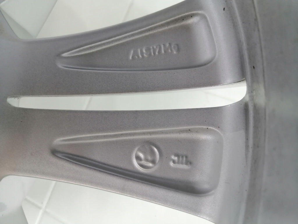 1x Alufelge 18 Zoll 7.0" 5x112 45ET Glanz Silber 57A601025E Skoda Kodiaq FEL9174916292ro