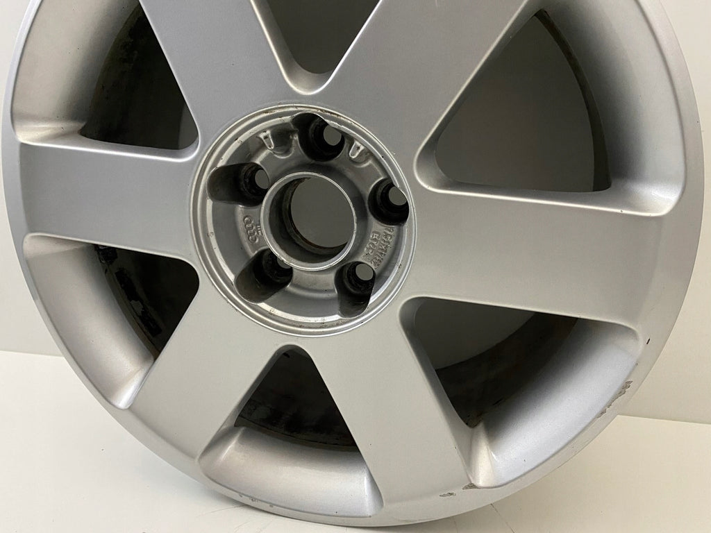 1x Alufelge 17 Zoll 7.5" 5x112 45ET Glanz Silber 8E0601025J Audi A4 B6 B7