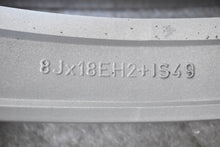 Load image into Gallery viewer, 1x Alufelge 18 Zoll 8.0" 5x120 49ET Glanz Silber 8036940 BMW E46 1 E81 E87 FEL2680790674gm