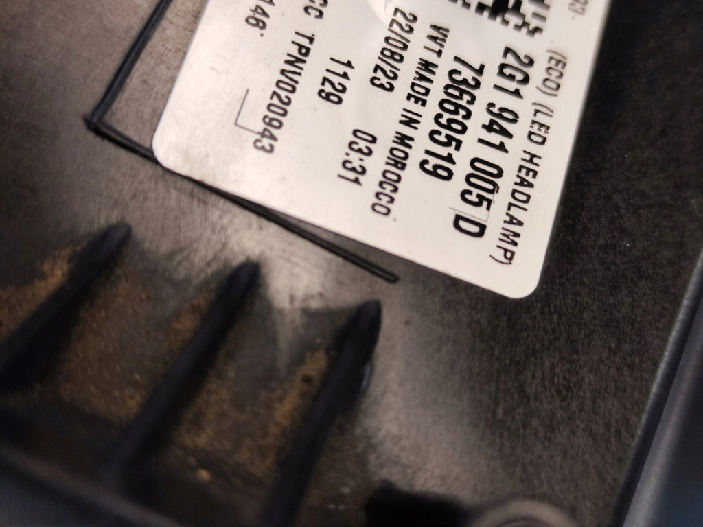 Frontscheinwerfer VW Polo 2G1941006D 2G1941005D Full LED Ein Satz Headlight SCH6296920051ef