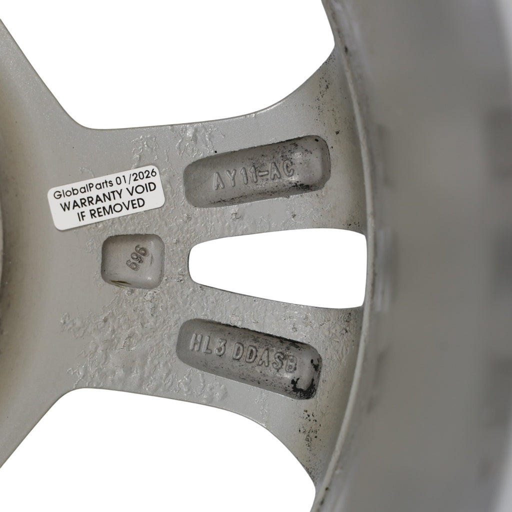 1x Alufelge 15 Zoll 6.0" 4x108 37 5ET Glanz Silber Ford B-Max Rim Wheel FEL6365593881ja