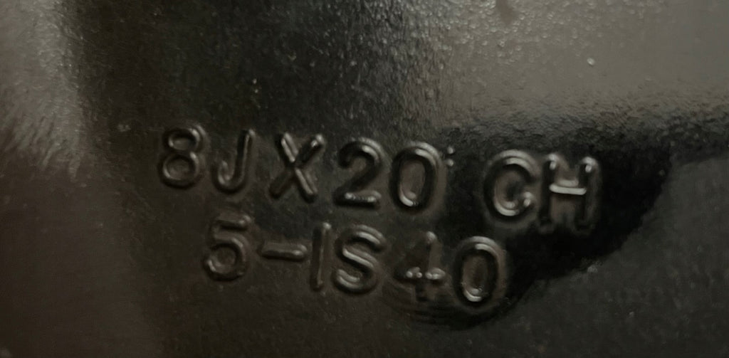 1x Alufelge 20 Zoll 8.0" 5x114.3 40ET Glanz Schwarz 403008811R Renault Rim Wheel FEL5981124659ge