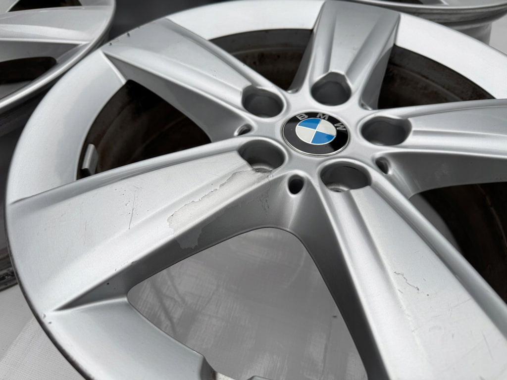 4x Alufelge 17 Zoll 7.5" 5x112 54ET Glanz Silber BMW6855087 BMW Rim Wheel FEL1764327056tv