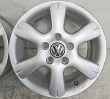 Load image into Gallery viewer, 4x Alufelge 15 Zoll 6.5" 5x112 50ET 1K0601025S Audi A6 A4 Golf VIII I Rim Wheel FEL3325128970rt
