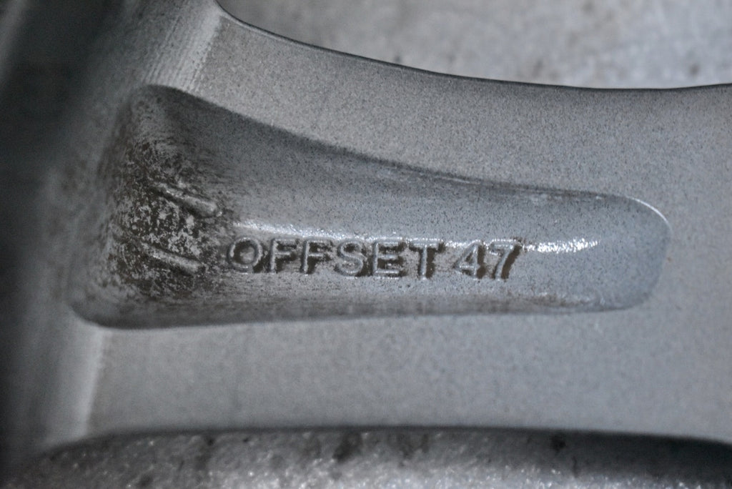 1x Alufelge 14 Zoll 5.5" 4x100 47ET Glanz Graphit 52910-B9500 Hyundai I10 Mg