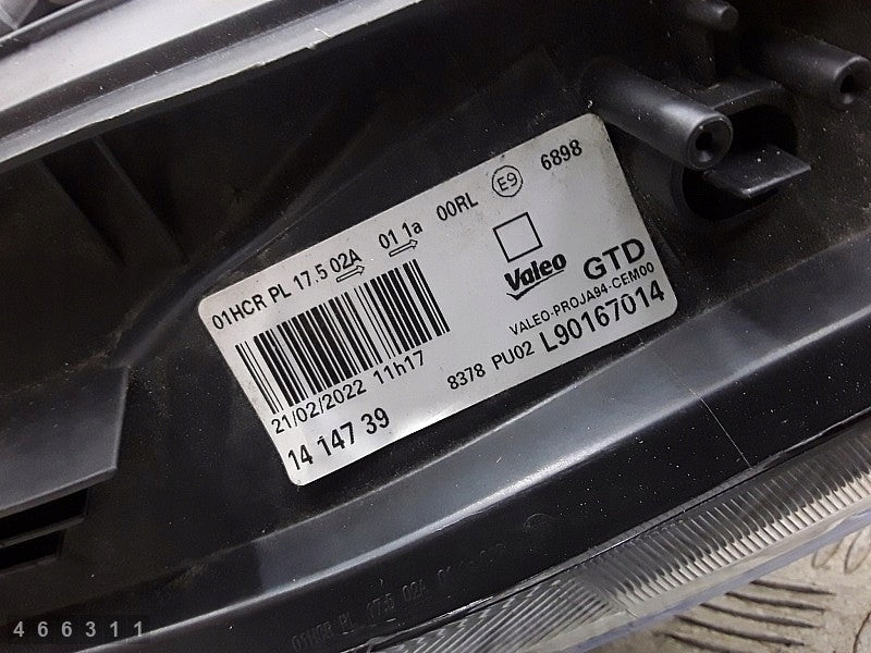 Frontscheinwerfer Peugeot 2008 L90167014 Links Scheinwerfer Headlight SCH1190675698ye