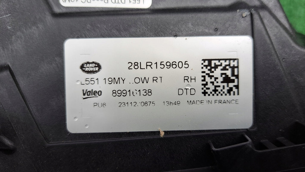 Frontscheinwerfer Land Rover Evoque 89916951 89916138 Full LED Ein Satz SCH5454438366qw