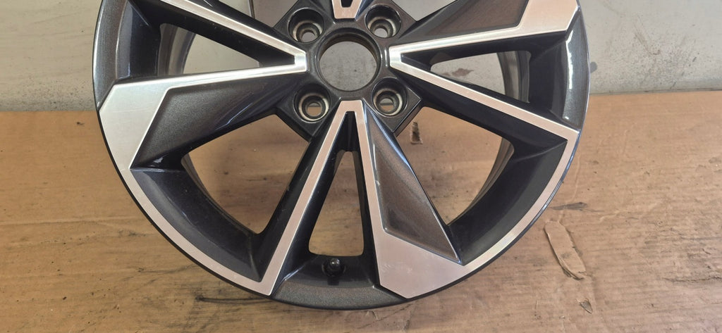 1x Alufelge 16 Zoll 6.0" 4x100 43ET Glanz Graphit 1ST601025M Mg Citigo Rim Wheel FEL8087106030ez