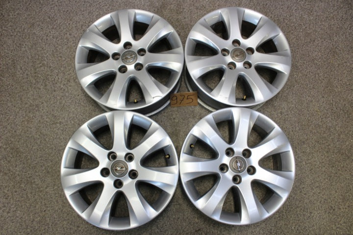 4x Alufelge 16 Zoll 6.5" 5x110 37ET 13260605 Hyundai I Astra H Zafira Rim Wheel FEL5162659229mg