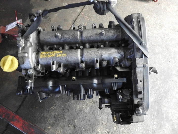 Motor Alfa Romeo Mito 955A3000 1.6 JTDM 120PS 88kW 264TKm 2009 Diesel Unkomplett MOT2631675642xk