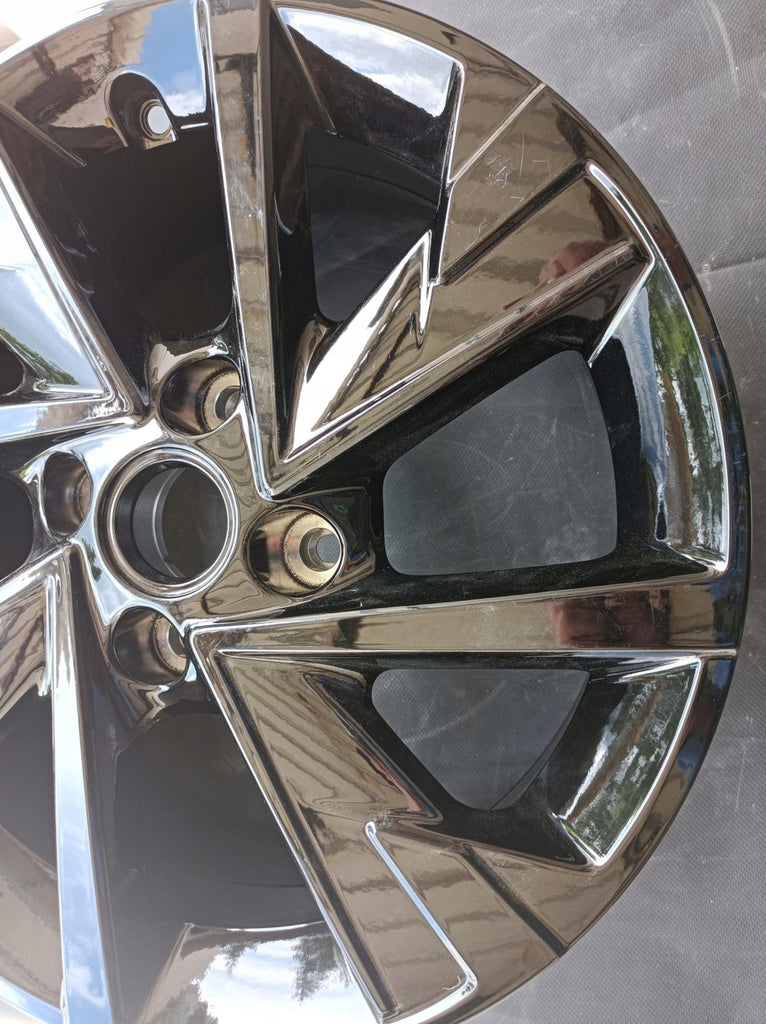 1x Alufelge 16 Zoll 6.5" 4x108 38ET Glanz Schwarz 9847228980- Opel Corsa F FEL5176047936fz
