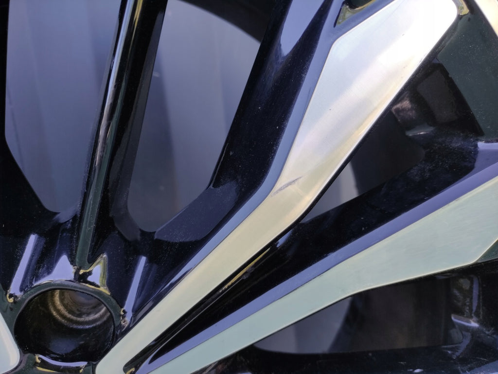 1x Alufelge 19 Zoll 7.5" 5x108 50ET Glanz Schwarz LV4C-P2A Ford Mondeo I Kuga FEL6048992578vt