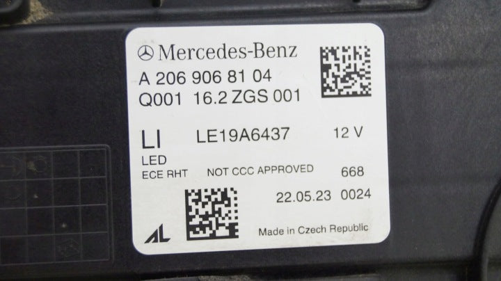 Frontscheinwerfer Mercedes-Benz A2069068104 LED Links Scheinwerfer Headlight SCH9767314417sl