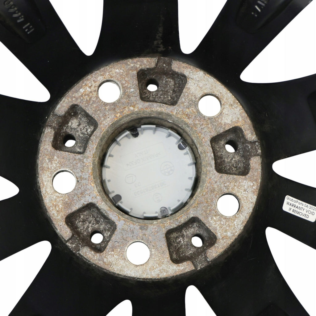 1x Alufelge 17 Zoll 7.5" 5x120 37ET Glanz Schwarz 6867126 BMW F30 F32 F31 FEL3216983322nt