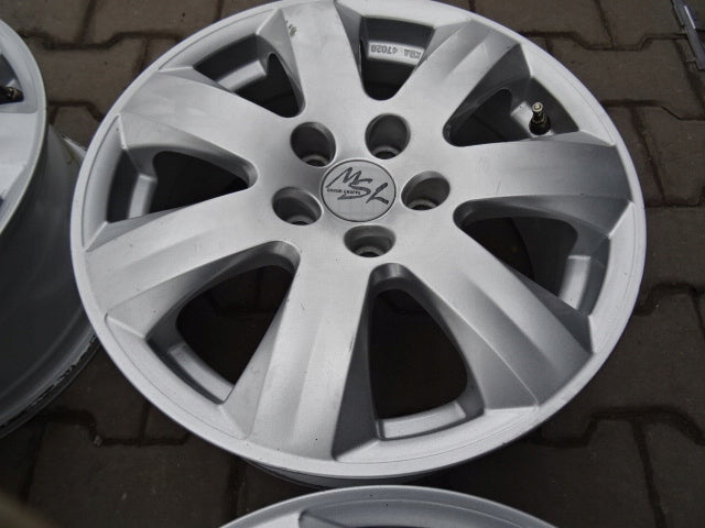 4x Alufelge 16 Zoll 7.0" 5x112 42ET Audi A4 A8 Passat Rim Wheel FEL1298953779ds