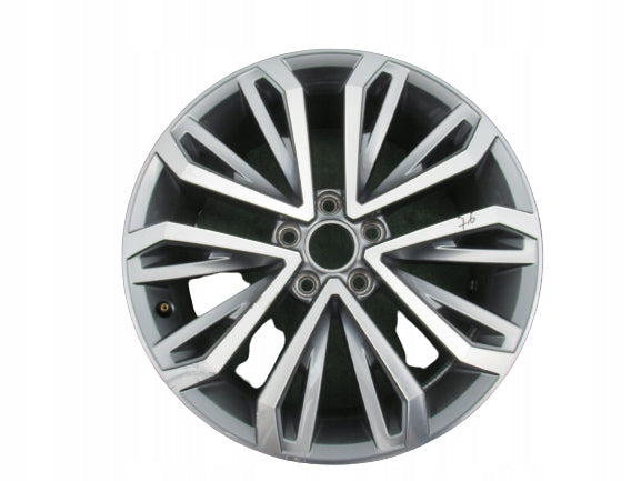 1x Alufelge 18 Zoll 7.0" 5x112 45ET Glanz Grau 2GA601025 Mg Montego T-Roc