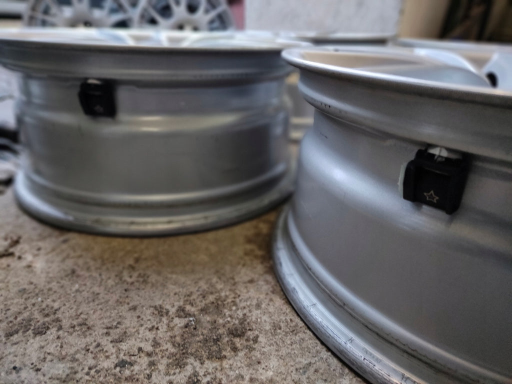 4x Alufelge 17 Zoll 7.5" 5x112 27ET Glanz Silber 6868217 BMW Rim Wheel FEL7676628600eu