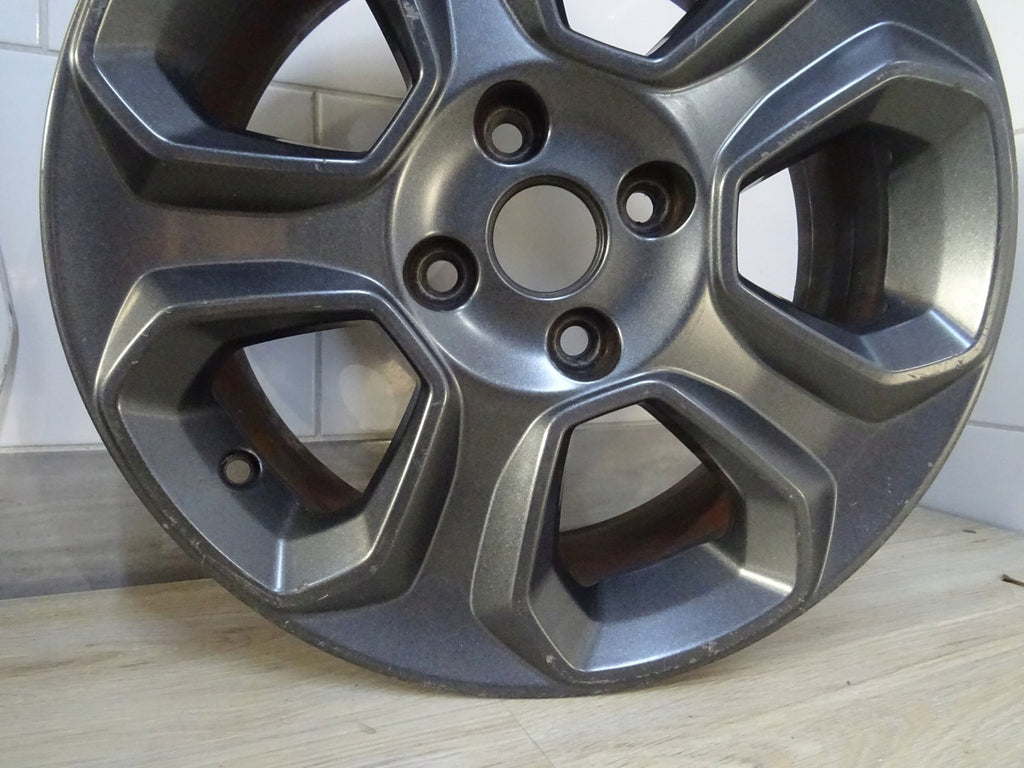 1x Alufelge 16 Zoll 6.5" 4x108 37 5ET Matt Grau GN15-B2B Ford Ecosport Rim Wheel