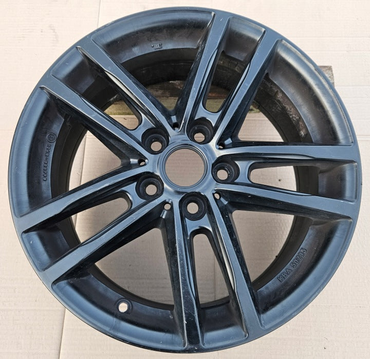 1x Alufelge 17 Zoll 7.0" 5x112 54ET Schwarz X10-70754W64-5 Rim Wheel FEL6011091914tm