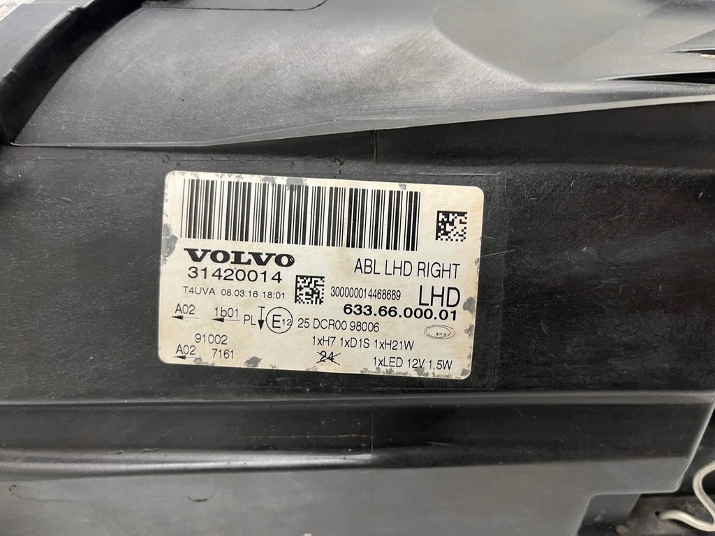 Frontscheinwerfer Volvo V70 I S80 31420014 Xenon FALSE Scheinwerfer Headlight SCH9710887047ew