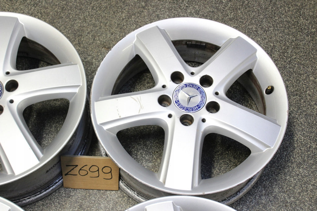 4x Alufelge 16 Zoll 6.0" 5x112 46ET A1694010302 Mercedes-Benz Rim Wheel FEL6904174674gi