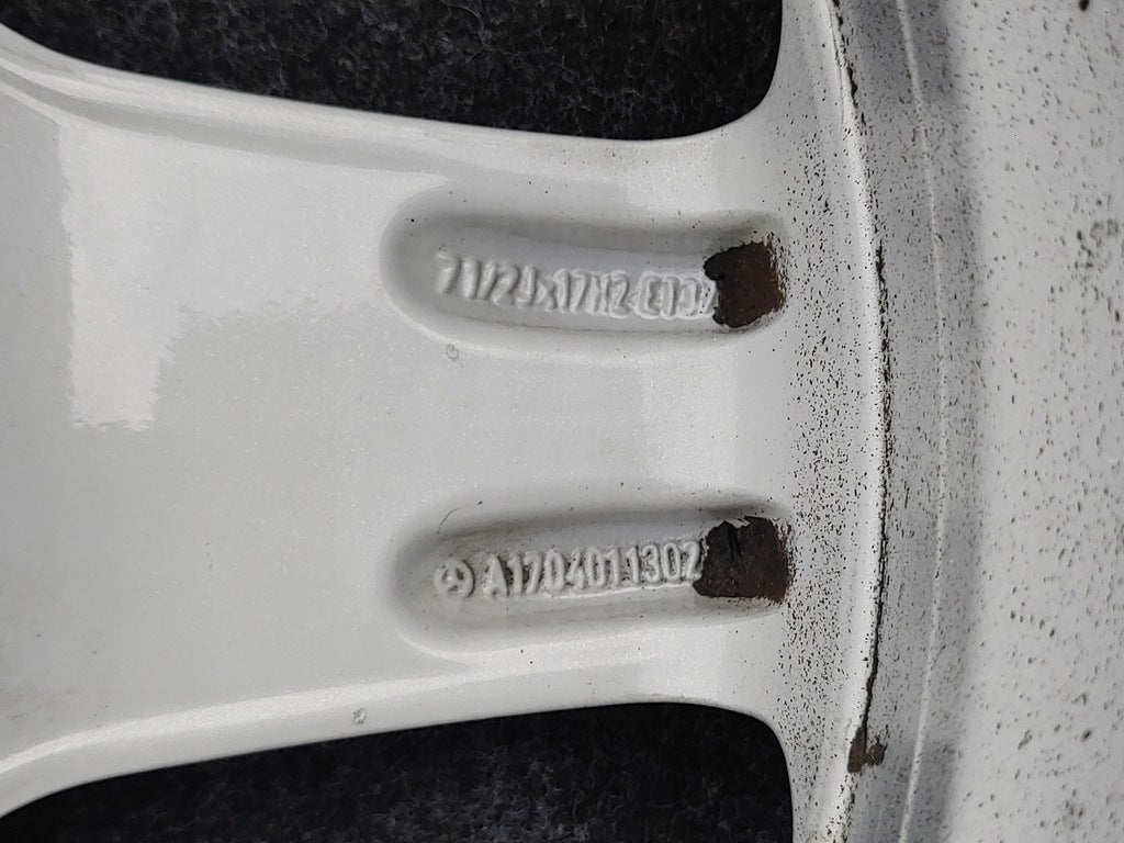 1x Alufelge 17 Zoll 7.5" 5x112 37ET A1704011302 Mercedes-Benz Clk Slk Rim Wheel FEL1294594591qn