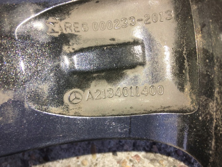1x Alufelge 18 Zoll 8.0" 5x112 43ET Glanz Silber A2134011400 Mercedes-Benz W213 FEL6146384892yt