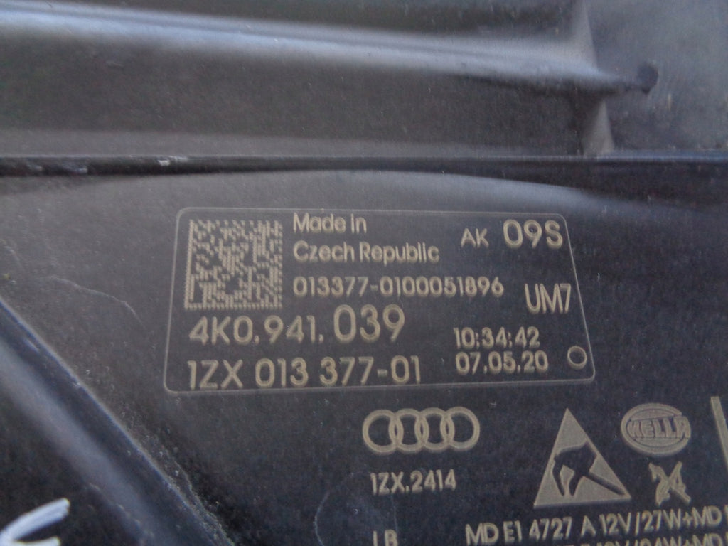 Frontscheinwerfer Audi A6 C8 4K0941039 Full LED Links Scheinwerfer Headlight SCH6023402213uh