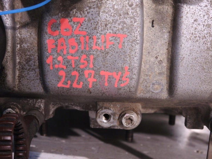 Motor Skoda Fabia II CBZB CBZA 1.2 TSI 86PS 66kW 227TKm 2011 Benzin Unkomplett MOT1259171029jl