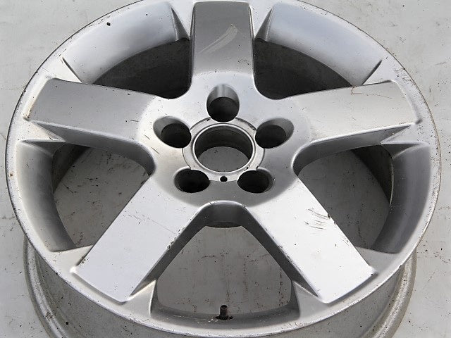 1x Alufelge 17 Zoll 6.5" 5x110 44ET Silber Opel Rim Wheel