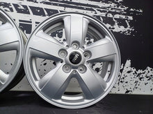 Load image into Gallery viewer, 4x Alufelge 15 Zoll 5.5" 5x112 46ET Glanz Silber 6855101 Mini Rim Wheel FEL1001994297ax