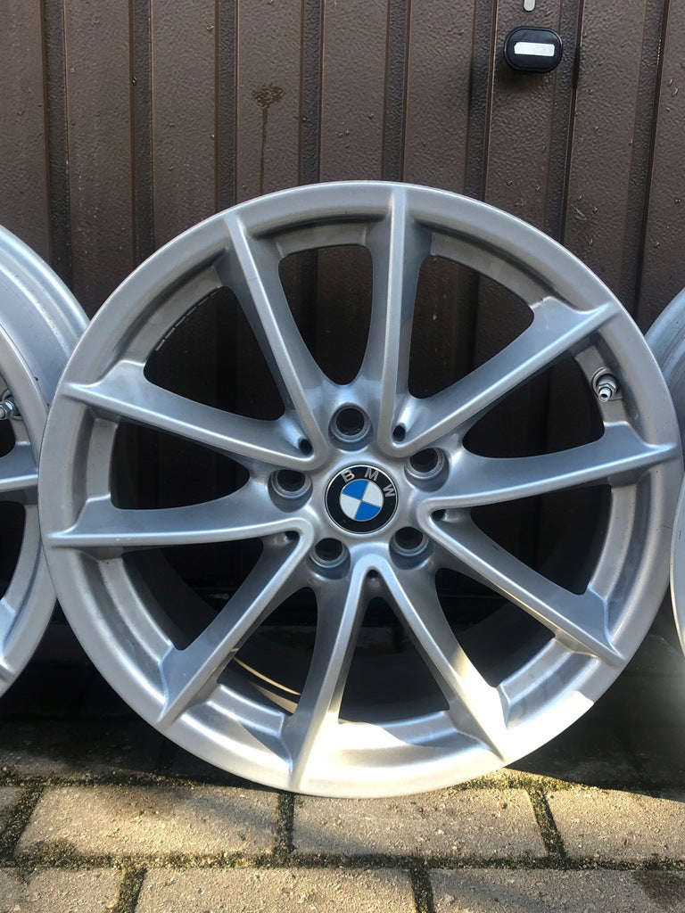 4x Alufelge 17 Zoll 7.5" 5x112 27ET Glanz Silber 6868217 BMW G30 G11 Rim Wheel FEL1543636902pj