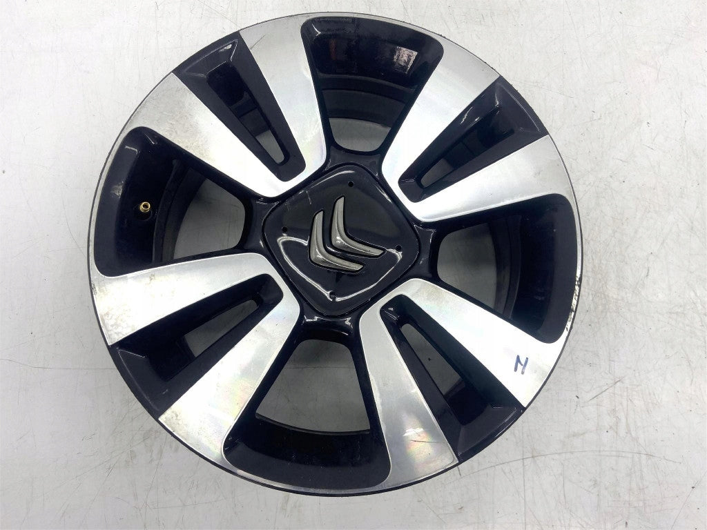 1x Alufelge 16 Zoll 6.5" 4x108 20ET Glanz Schwarz 9813075077 Citroën C3 Iii FEL9353192669bt