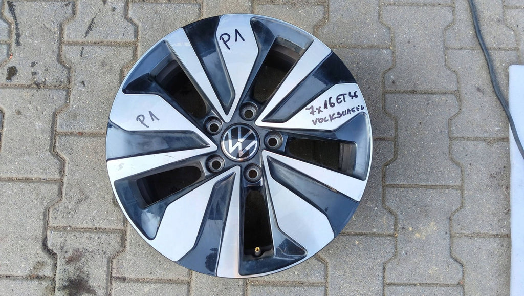 1x Alufelge 16 Zoll 5x112 5H0601025AG VW Golf Viii Rim Wheel FEL3737047646js