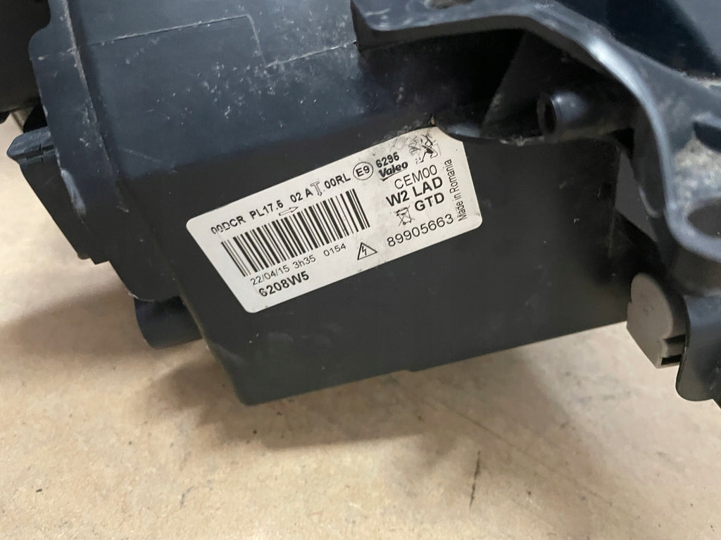 Frontscheinwerfer Peugeot 508 89905663 Xenon Links Scheinwerfer Headlight SCH4037018999hs