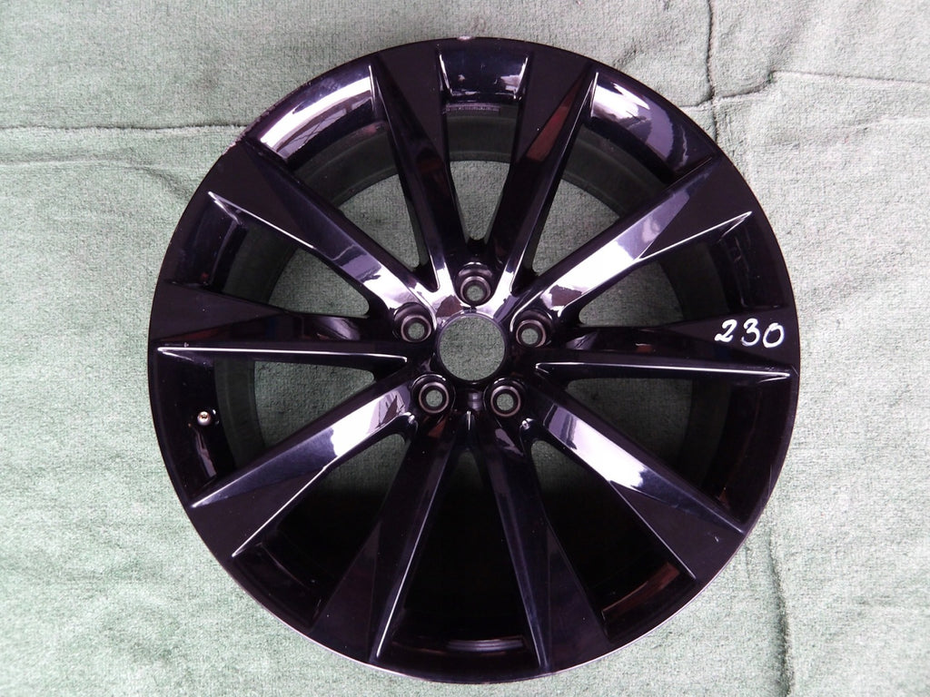 1x Alufelge 20 Zoll 8.5" 5x112 37ET Glanz Schwarz 4K9071490A Audi A6 C8 Allroad FEL7910046187xu