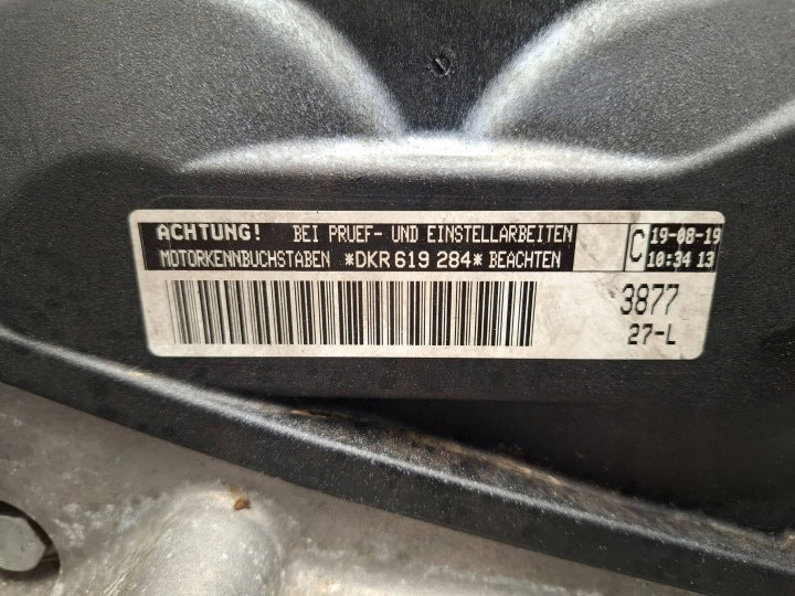 Motor Audi A3 DKR 1.0 TSI 85kW 52TKm Benzin Engine Unkomplett MOT2969171236cz