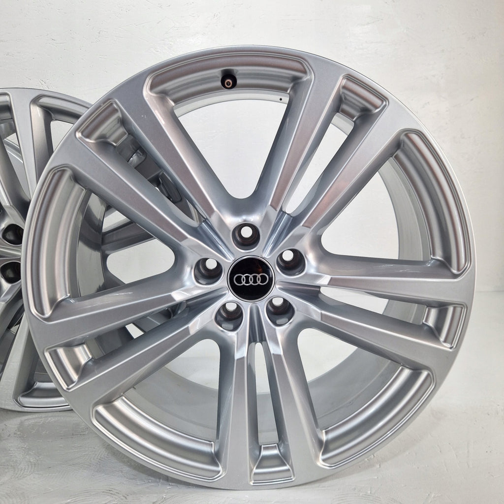 4x Alufelge 20 Zoll 8.0" 5x112 28ET Glanz Silber 4M0601025G Audi Rim Wheel FEL9899491994pq