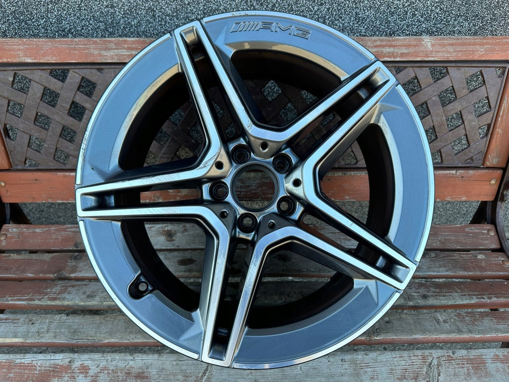 1x Alufelge 19 Zoll 8.0" 5x112 38ET A2534015300 Mercedes-Benz Glc Amg Rim Wheel FEL9515549640ic