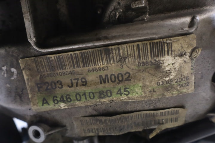 Motor Mercedes-Benz W203 646963 2.2 CDI 149PS 2005 Engine Unkomplett MOT5563372156rp