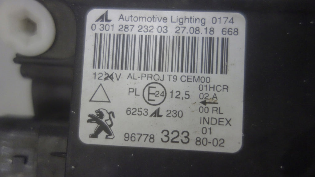 Frontscheinwerfer Peugeot 308 I 9677832380-02 LED Rechts Scheinwerfer Headlight SCH6967102592ue