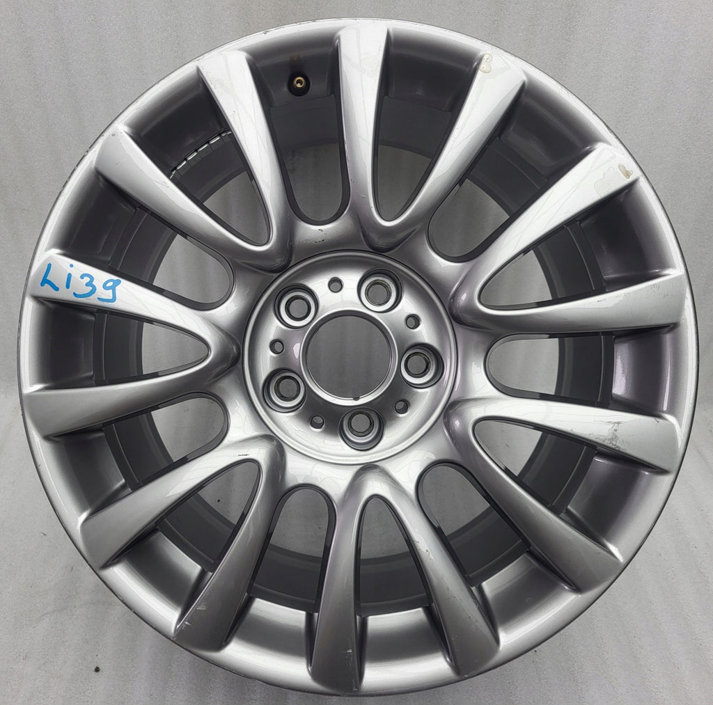 1x Alufelge 19 Zoll 10.0" 5x120 53ET Glanz Grau 7839367 BMW X5 E70 E71 Rim Wheel FEL1167263415kz