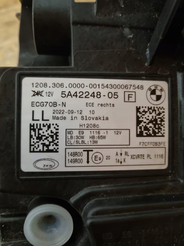 Frontscheinwerfer BMW 2 Active Tourer 5A42248 LED Rechts Scheinwerfer Headlight SCH7560783931xv