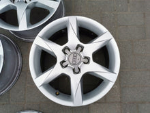 Load image into Gallery viewer, 4x Alufelge 16 Zoll 7.0&quot; 5x112 35ET Glanz Silber 4F0601025CM Audi Rim Wheel