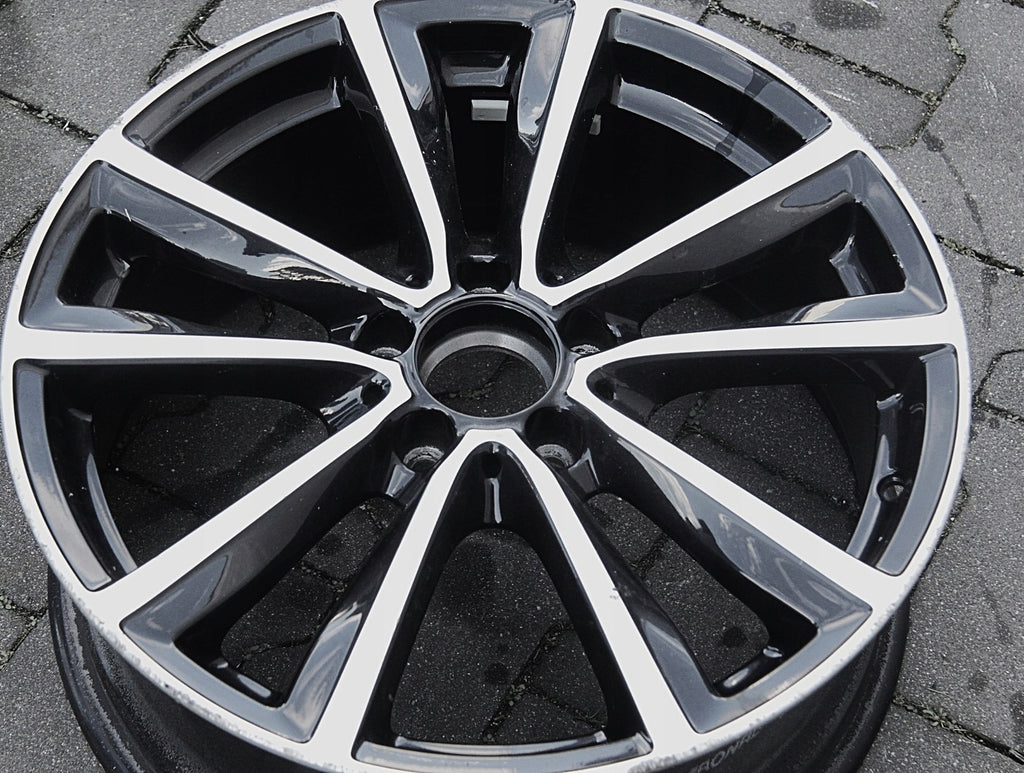 1x Alufelge 17 Zoll 7.5" 5x112 52 5ET A2464010602 Mercedes-Benz Rim Wheel