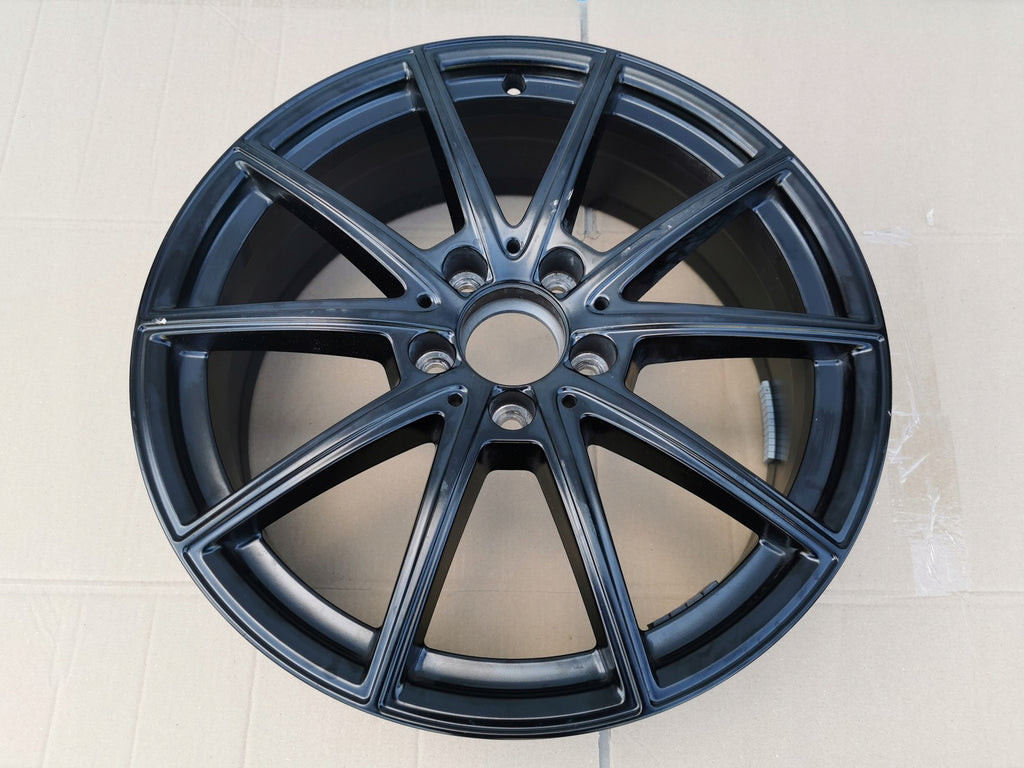 1x Alufelge 18 Zoll 6.5" 5x112 44ET Matt Schwarz A2474012600 Mercedes-Benz W247