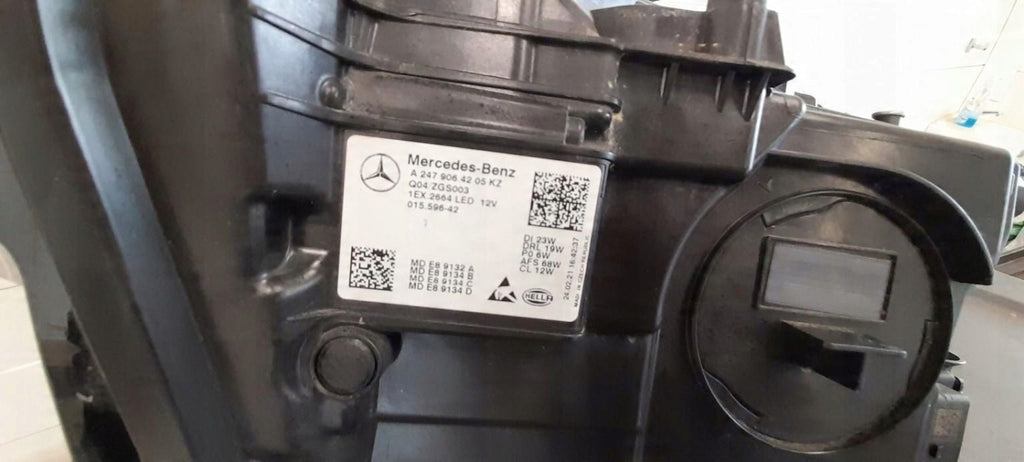 Frontscheinwerfer Mercedes-Benz W247 A2479064205KZ Rechts Scheinwerfer Headlight SCH1700112549wg